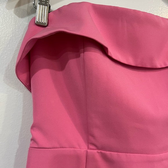 Bardot Georgia Strapless Dress - Candy Pink - Size 6 - Picture 6 of 13